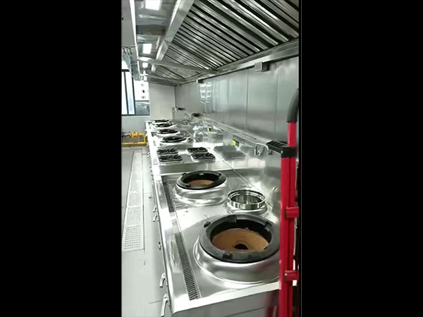 商用厨具安装现场