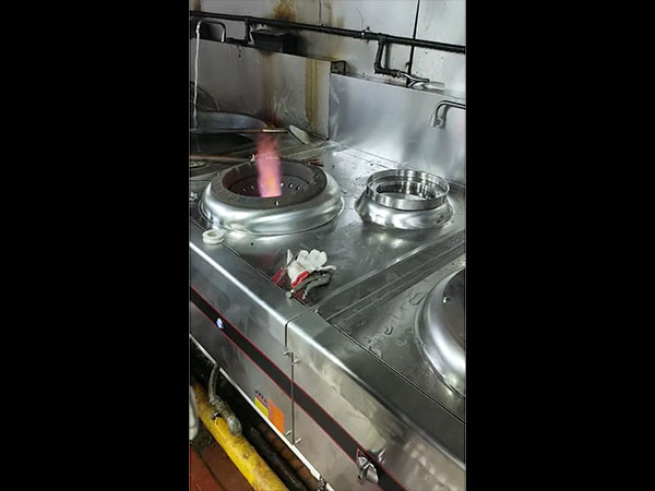 商用厨具安装现场